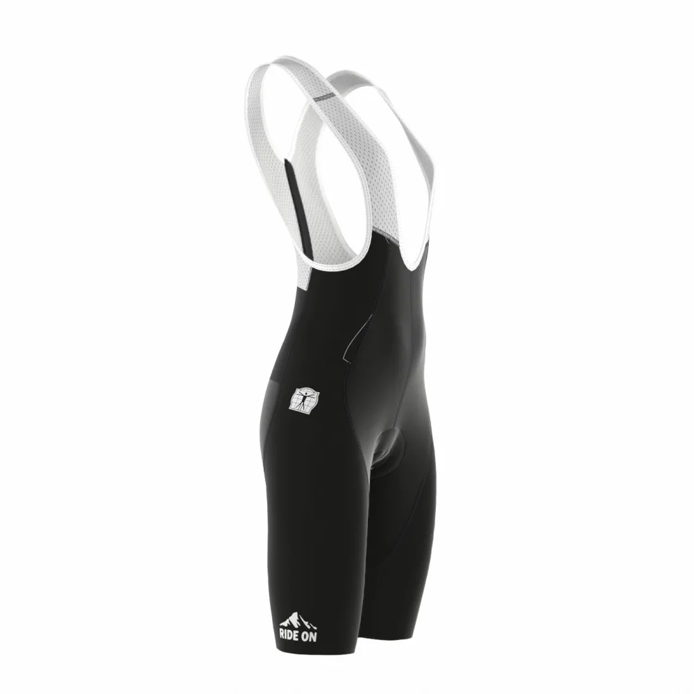 Sort Ride On-bibshorts fra Bioracer